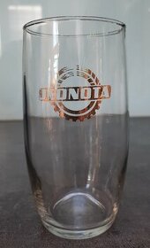 Pivní sklenice se zlatým logem JEDNOTA 0,3l