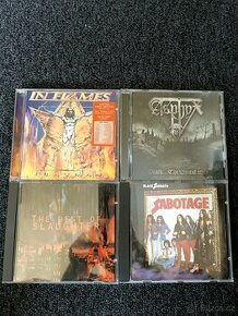 CD Black Sabbath, Asphyx, In Flames, Slaughter - 1