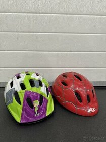 Dětské cyklistické helmy velikost S