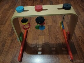 Dřevěná hrazdička pro miminka IKEA LEKA