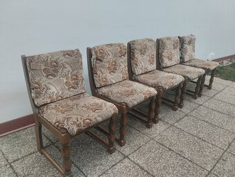 židle z masívu, polokřesílka, rustikální nábytek