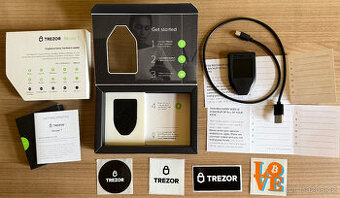 Trezor Model T, bezpečná krypto peněženka