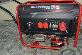 elektrocentrála Einhell 5,5 kW, levně