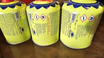Plynová kartuše Meva 450g, závit, 3ks - 1