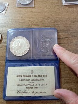 Stříbrná medaile. Itálie