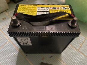 Autobaterie Yuasa 12V 35Ah 272A HJ-S34B20R