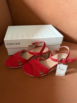 Sandále GEOX Ischia Corda 36 NOVÉ červené