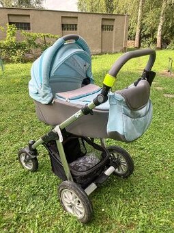 Dětský kočárek Baby Design DOTTY DENIM ECO 2v1
