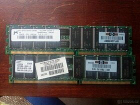 RAM DDR DIMM starší 32 - 256MB