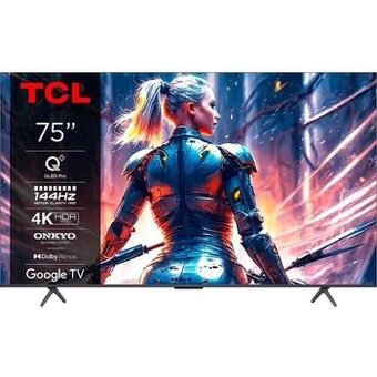 Televize TCL 75C75B 189cm NOVÁ. Doklad
