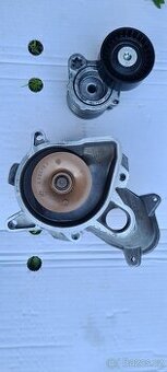 Vodní pumpa originál BMW+Napínací kladka INA 320D M47 204D4