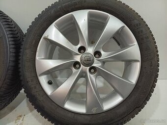 Zimní kola OPEL 4x100 R16 ET40 pneu 195/55/16/