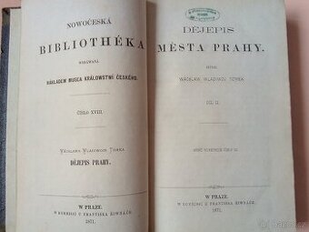 W.W.Tomek -DĚJEPIS města PRAHY z roku 1871