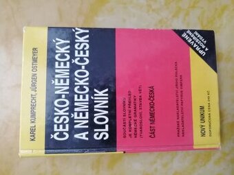 Česko-německý a německo-český slovník