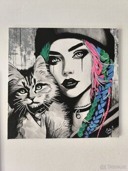 Ručně malovaný obraz