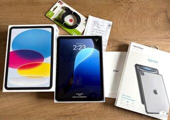 Apple iPad 10gen. 2022, 64gb modrý, ZÁRUKA