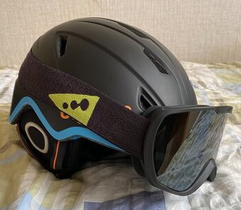 Set lyžařská helma Cygnus + brýle Wedze