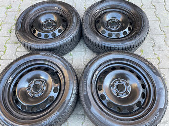 Zimní sada 5x100 Škoda Volkswagen 185/65 R15 Bridgestone