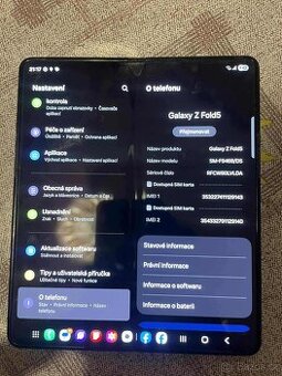 Vyměním Samsung galaxi z fold 5 256gb