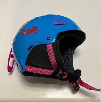 Dětská (dívčí) lyžařská helma UVEX, vel. 52-55