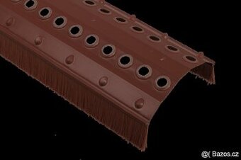 Větrací pás s kartáčem