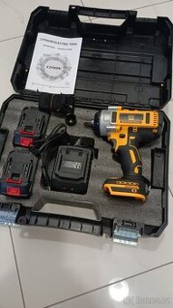 Aku rázový utahovák TIGO MD-38 , 2x baterie - NOVÝ