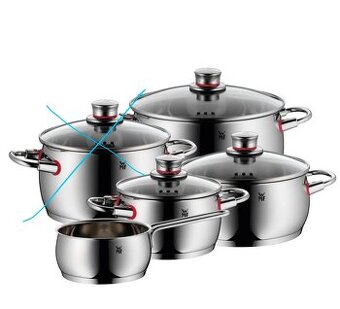 Hrnec, sada hrnců WMF, hrnce nové