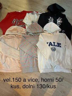 Mikiny a trička holky vel. 122-164