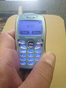 Panasonic GD55 retro mini mobil, pro sběratele - 1