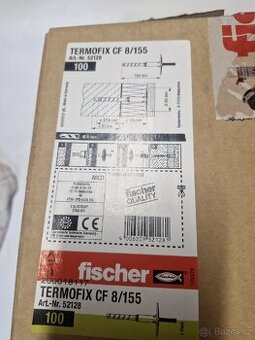 Termofix cf 8/155 hmozdinky