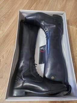 Vysoké jezdecké boty velikost 38
