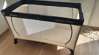 cestovní skládací postýlka hauck 2x