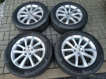 3x Zánovní al sady letní 18" ELBRUS ORIGINAL SKODA KODIAQ