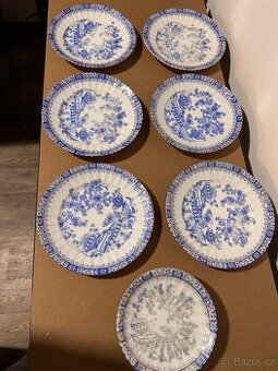 China Blau talíře