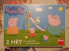 Peppa Pig - Pojď si hrát a Žebříky a skluzavky (Dino)