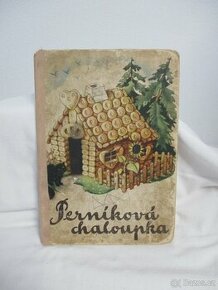 Perníková chaloupka - stará kartonová kniha