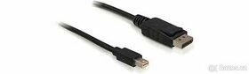 Kabel DisplayPort/Mini DisplayPort, 1,8m, černá