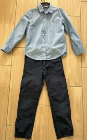 Chlapecký komplet košile kalhoty H&M 116/122