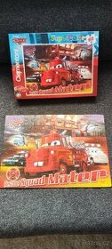 Puzzle Cars Rescue Squad Mater 60 dílků