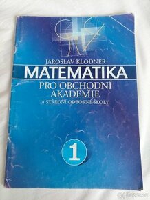 Matematika - Jaroslav Klodner - 1