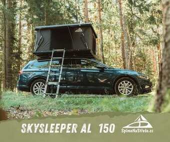 Celohliníkový autostan SkySleeper AL 150 od SpímeNaStřeše