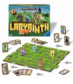 Hra Labyrint Minecraft - nová + dárek