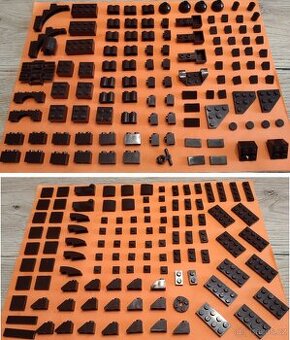B15 Lego® Originál Diely, tmavo hnedé (Dark Brown)
