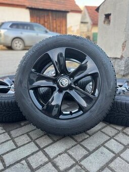 ORIGINÁL Alu Škoda Moon R16, 5x112 - TOP STAV