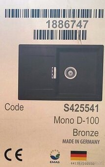Prodám dřezy SCHOCK MONO D 100- Bonz/Magma - 1