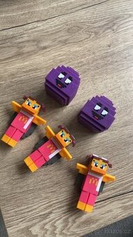 Minecraft McDonalds postavičky vč krabiček a platných kódů - 1