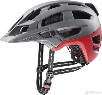 Nová uvex Finale 2.0 Light Silver red mat 56-61cm - 1