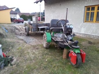 Prodám PF malotraktor domácí výroby - 1