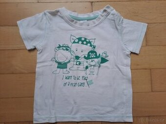 Tričko s krátkým rukávem, vel.86
