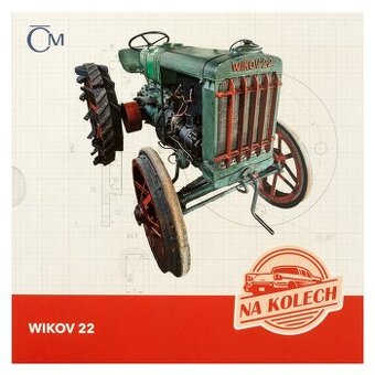 Stříbrná mince Na kolech - Traktor Wikov 22 proof - Novinka